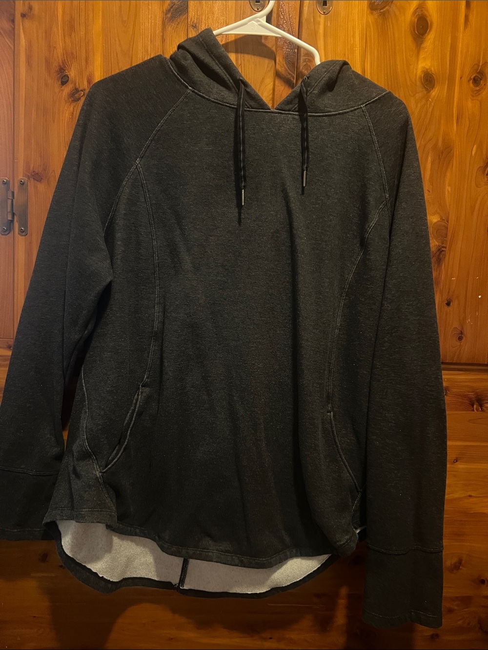 Athletic Works Charcoal Black Pullover Hoodie